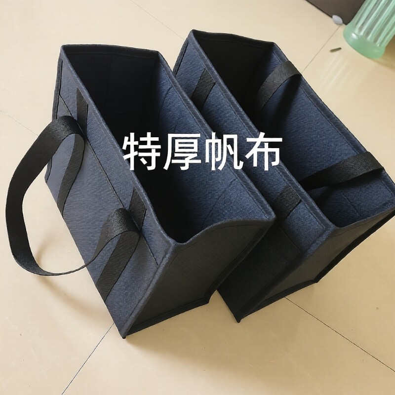 特厚帆布手提工具包大容量便携式耐磨耐用收纳袋子电工维修手提包